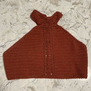 American Eagle Crochet Crop Top